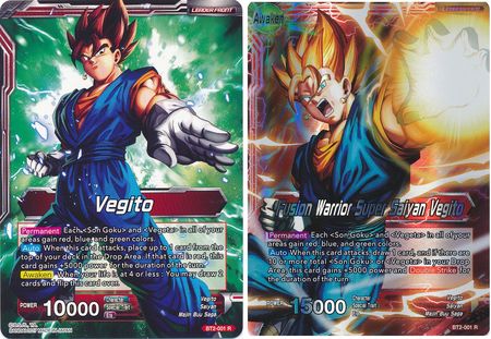 Vegito // Fusion Warrior Super Saiyan Vegito [BT2-001] | Nerdhalla Games