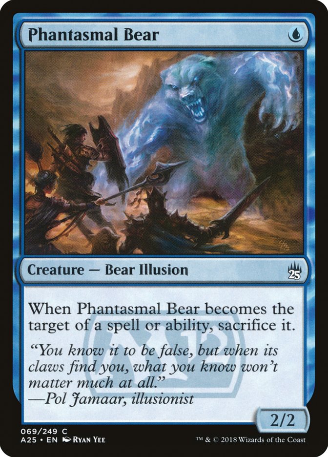 Phantasmal Bear [Masters 25] | Nerdhalla Games