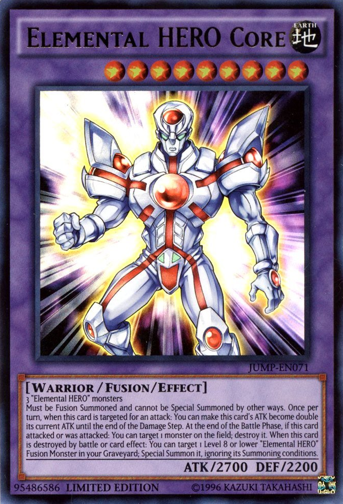 Elemental Hero Core [JUMP-EN071] Ultra Rare | Nerdhalla Games