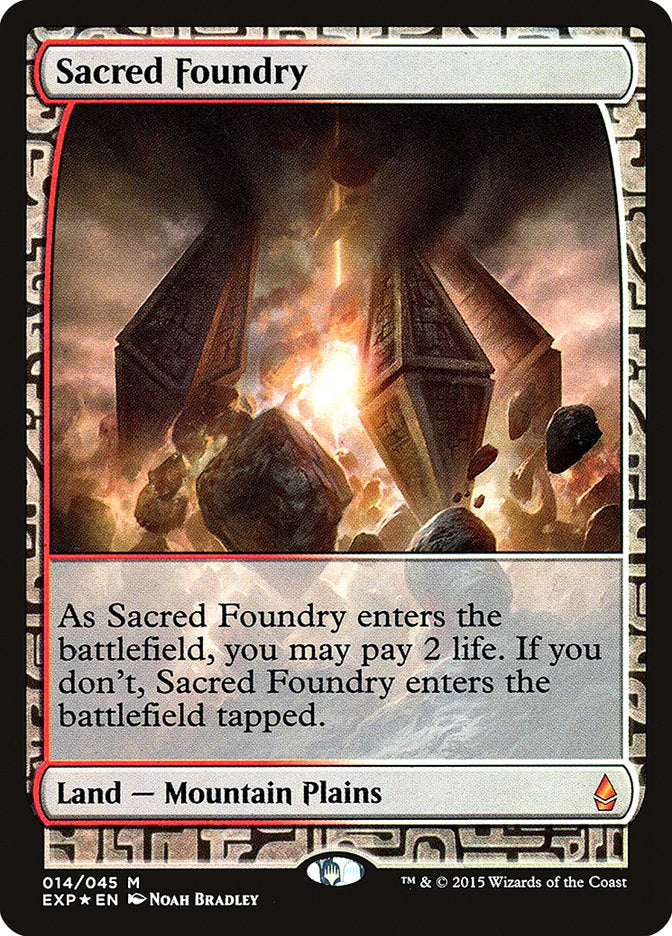 Sacred Foundry [Zendikar Expeditions] | Nerdhalla Games