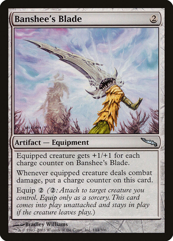 Banshee's Blade [Mirrodin] | Nerdhalla Games