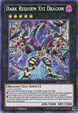 Dark Requiem Xyz Dragon [INOV-EN049] Secret Rare | Nerdhalla Games