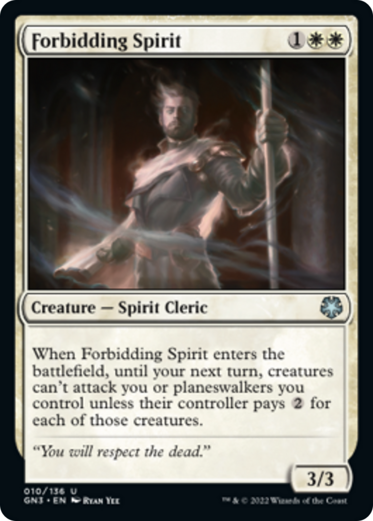 Forbidding Spirit [Game Night: Free-for-All] | Nerdhalla Games