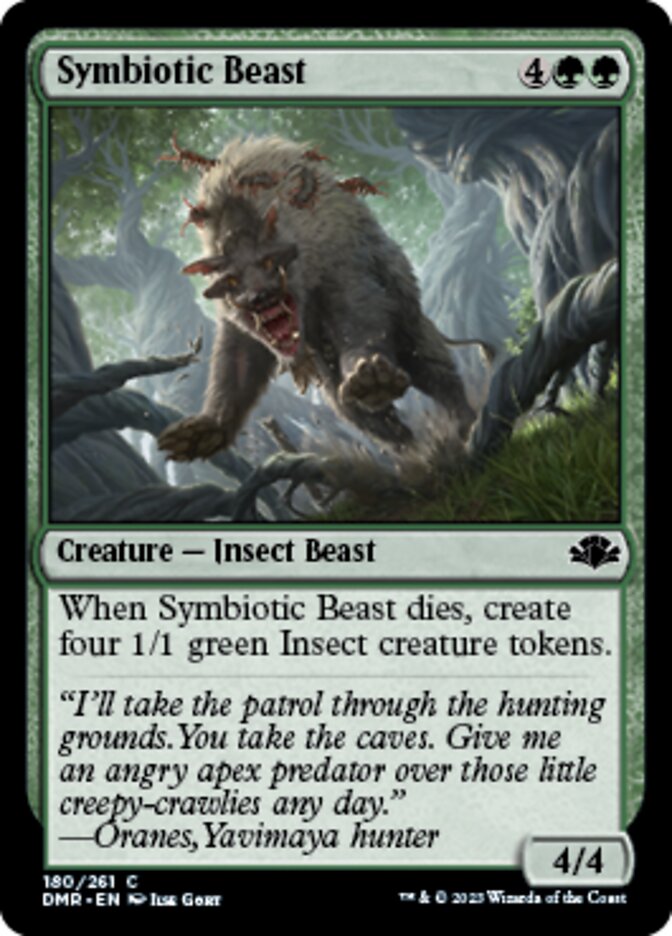 Symbiotic Beast [Dominaria Remastered] | Nerdhalla Games