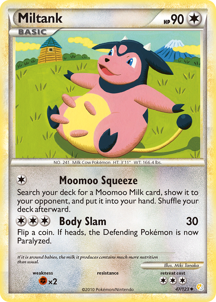 Miltank (47/123) [HeartGold & SoulSilver: Base Set] | Nerdhalla Games