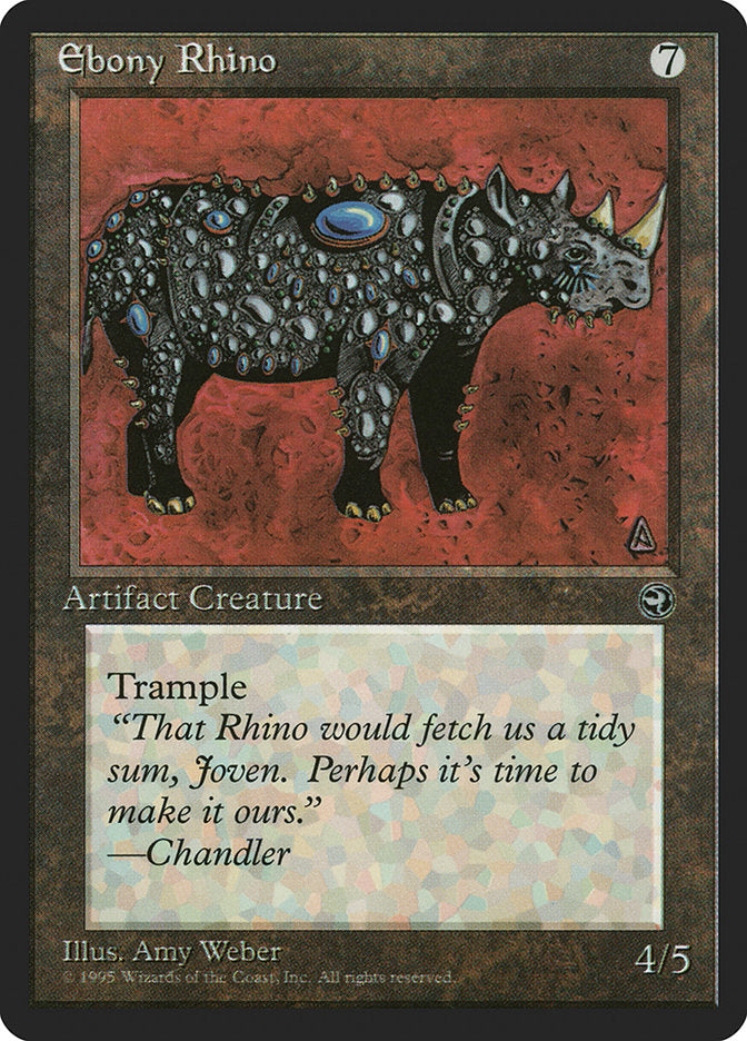 Ebony Rhino [Homelands] | Nerdhalla Games