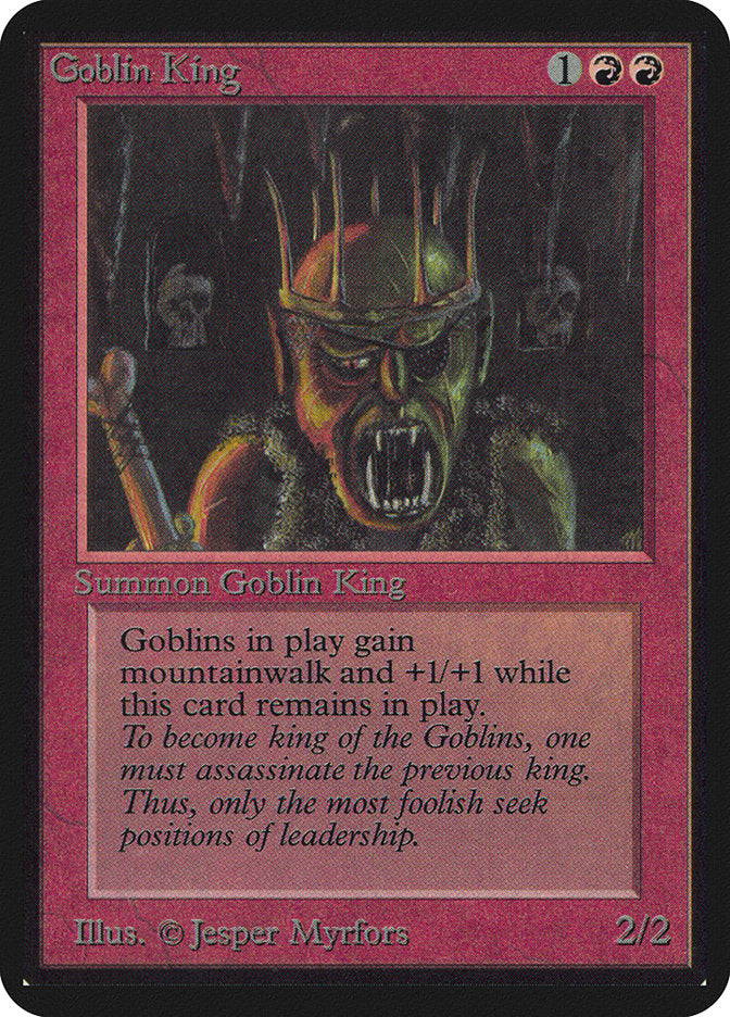 Goblin King [Limited Edition Alpha] | Nerdhalla Games