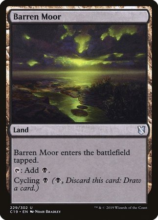 Barren Moor [Commander 2019] | Nerdhalla Games