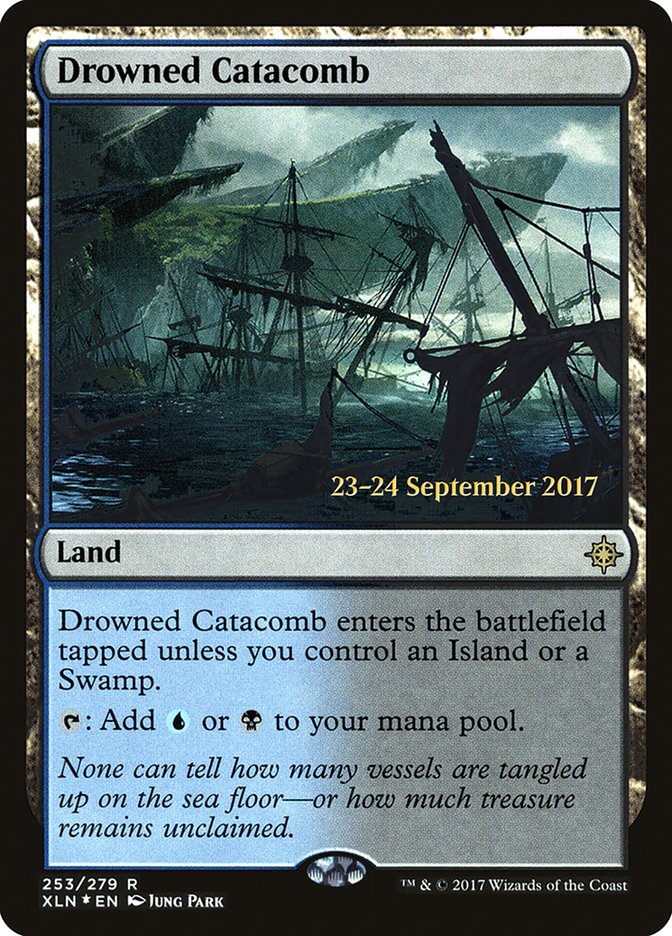 Drowned Catacomb  [Ixalan Prerelease Promos] | Nerdhalla Games