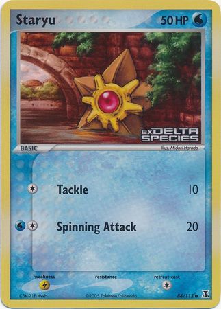 Staryu (84/113) (Stamped) [EX: Delta Species] | Nerdhalla Games