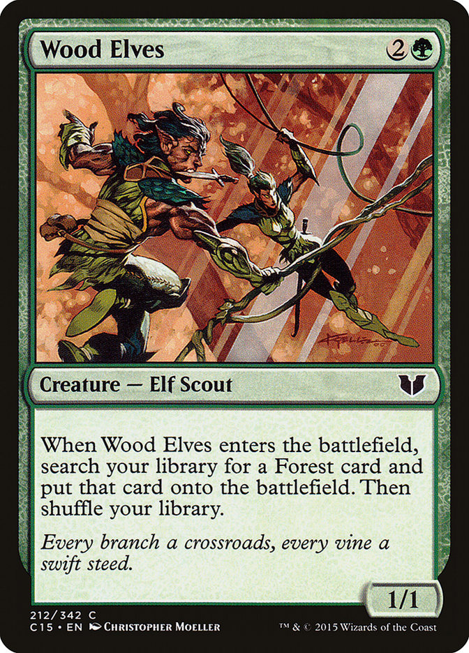 Wood Elves [Commander 2015] | Nerdhalla Games