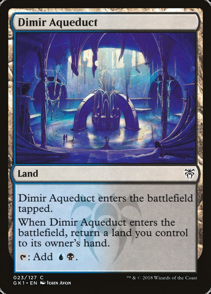 Dimir Aqueduct [Guilds of Ravnica Guild Kit] | Nerdhalla Games