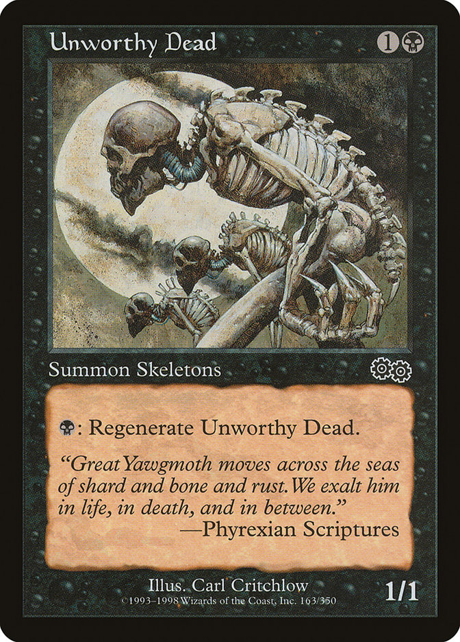 Unworthy Dead [Urza's Saga] | Nerdhalla Games