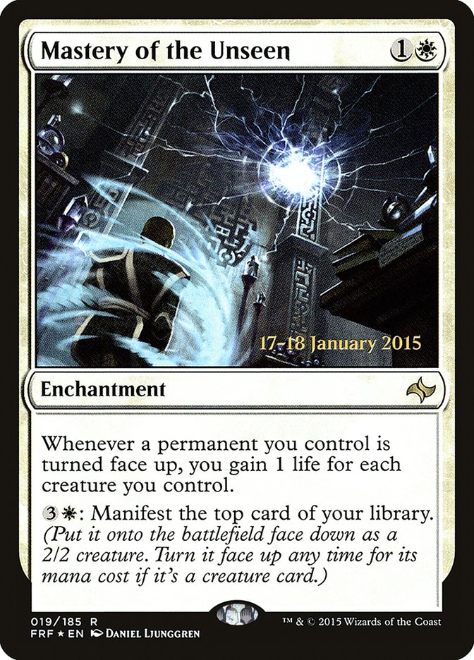 Mastery of the Unseen  [Fate Reforged Prerelease Promos] | Nerdhalla Games