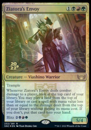 Ziatora's Envoy [Streets of New Capenna Prerelease Promos] | Nerdhalla Games