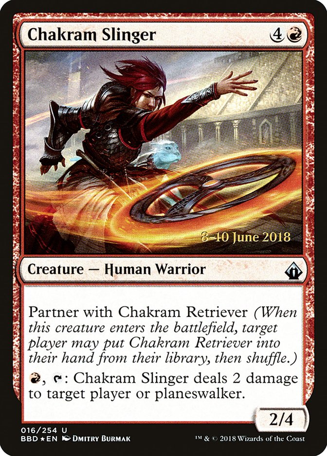 Chakram Slinger  [Battlebond Prerelease Promos] | Nerdhalla Games