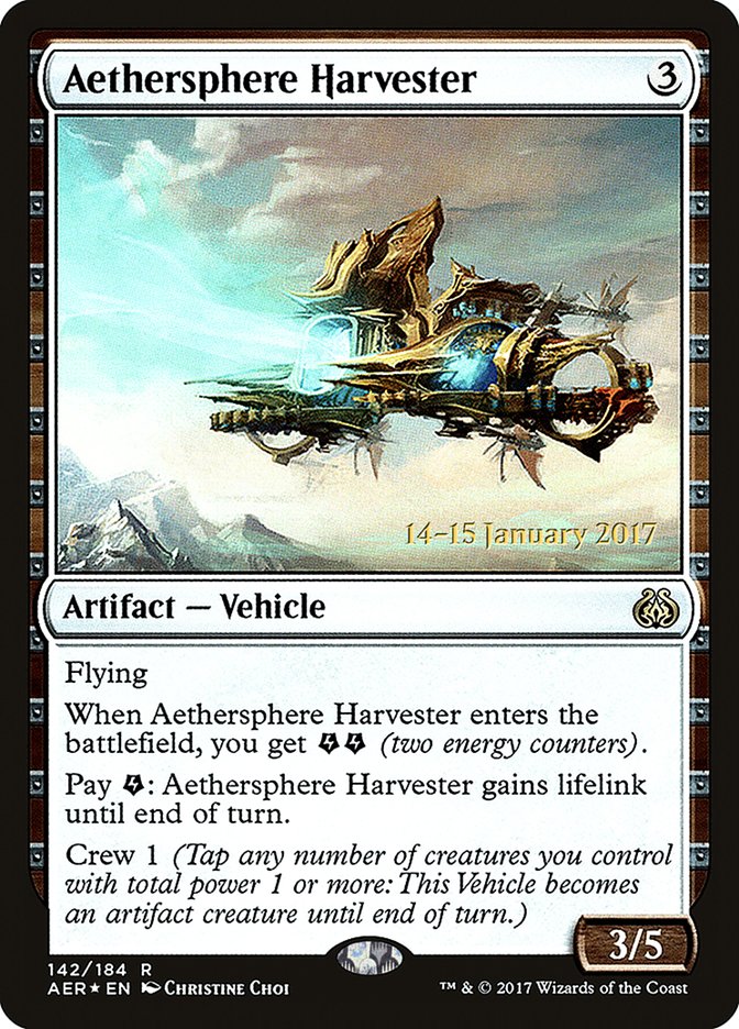 Aethersphere Harvester  [Aether Revolt Prerelease Promos] | Nerdhalla Games