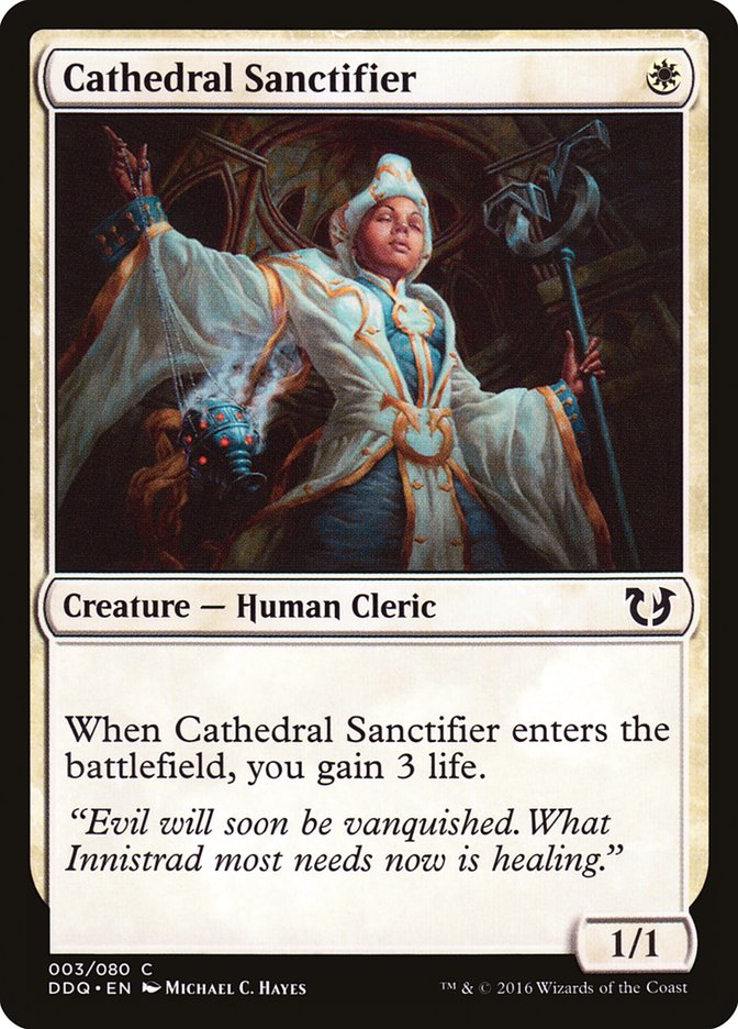 Cathedral Sanctifier [Duel Decks: Blessed vs. Cursed] | Nerdhalla Games