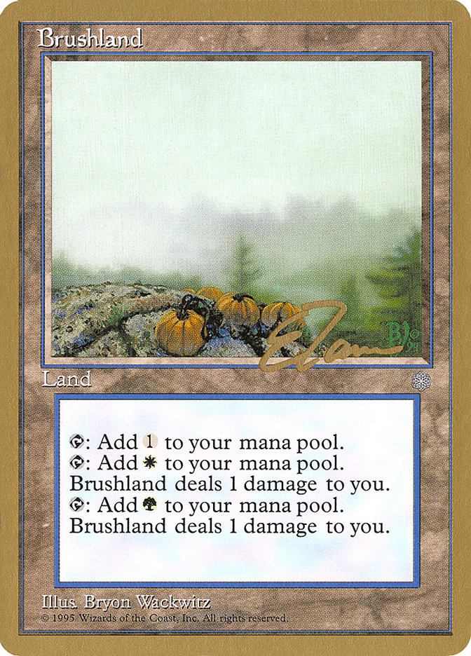 Brushland (Eric Tam) [Pro Tour Collector Set] | Nerdhalla Games