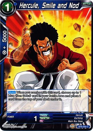 Hercule, Smile and Nod [BT6-040] | Nerdhalla Games