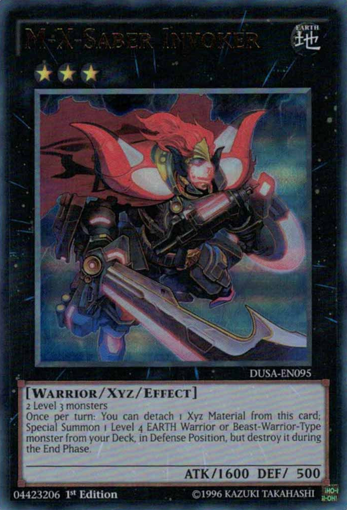 M-X-Saber Invoker [DUSA-EN095] Ultra Rare | Nerdhalla Games