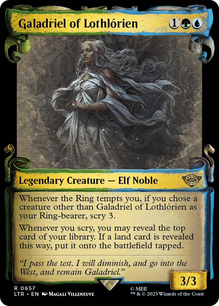 Galadriel of Lothlorien [The Lord of the Rings: Tales of Middle-Earth Showcase Scrolls] | Nerdhalla Games