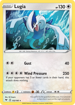 Lugia (132/185) [Sword & Shield: Vivid Voltage] | Nerdhalla Games