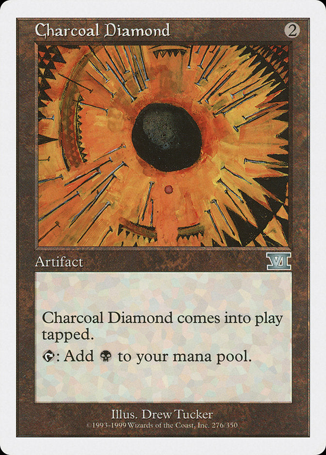 Charcoal Diamond [Classic Sixth Edition] | Nerdhalla Games