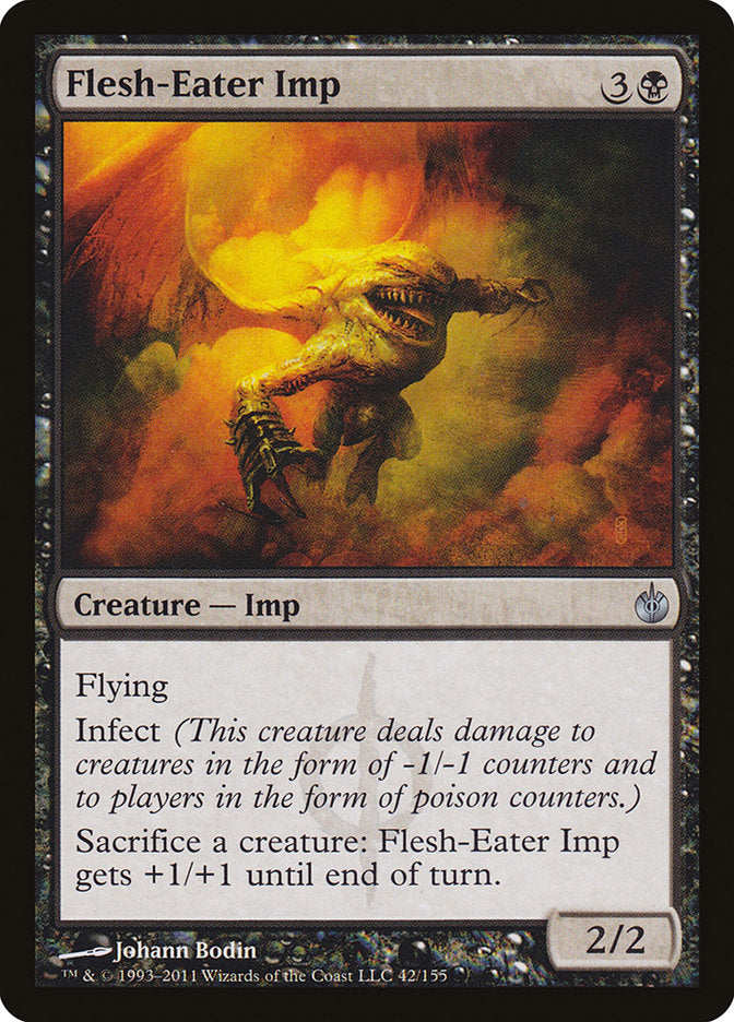 Flesh-Eater Imp [Mirrodin Besieged] | Nerdhalla Games