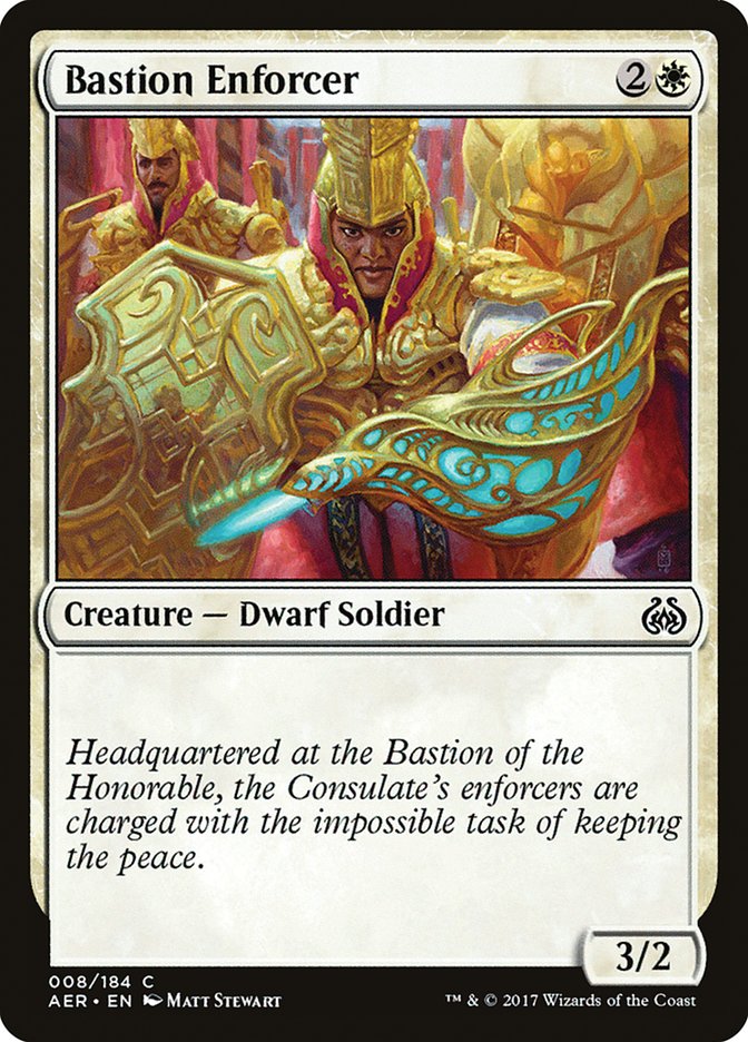 Bastion Enforcer [Aether Revolt] | Nerdhalla Games