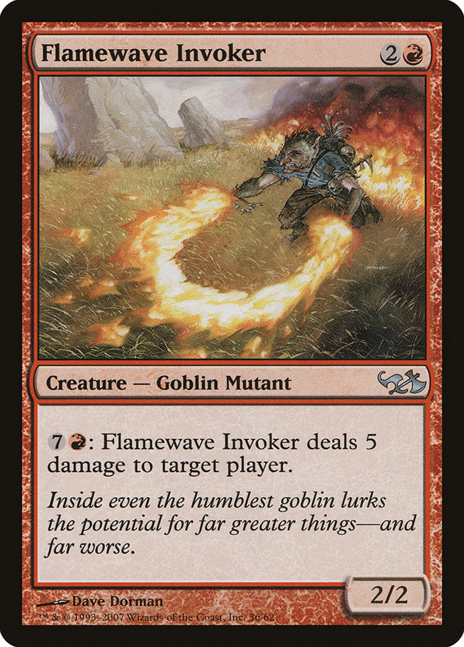 Flamewave Invoker [Duel Decks: Elves vs. Goblins] | Nerdhalla Games