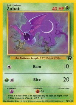 Zubat (70/82) [Team Rocket Unlimited] | Nerdhalla Games