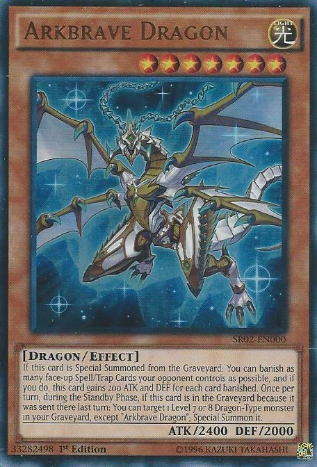 Arkbrave Dragon [SR02-EN000] Ultra Rare | Nerdhalla Games