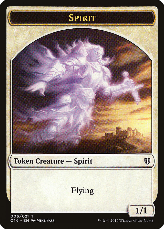 Spirit (006/021) [Commander 2016 Tokens] | Nerdhalla Games