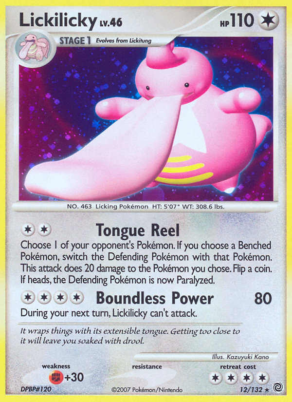 Lickilicky (12/132) [Diamond & Pearl: Secret Wonders] | Nerdhalla Games