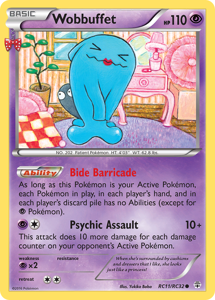 Wobbuffet (RC11/RC32) [XY: Generations] | Nerdhalla Games