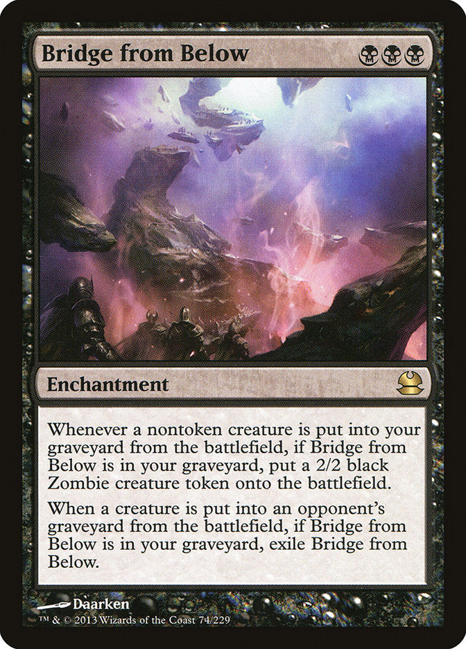 Bridge from Below [Modern Masters] | Nerdhalla Games