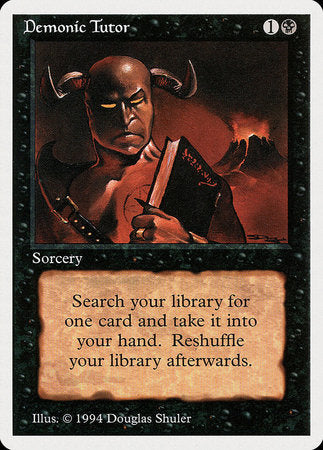 Demonic Tutor [Summer Magic / Edgar] | Nerdhalla Games