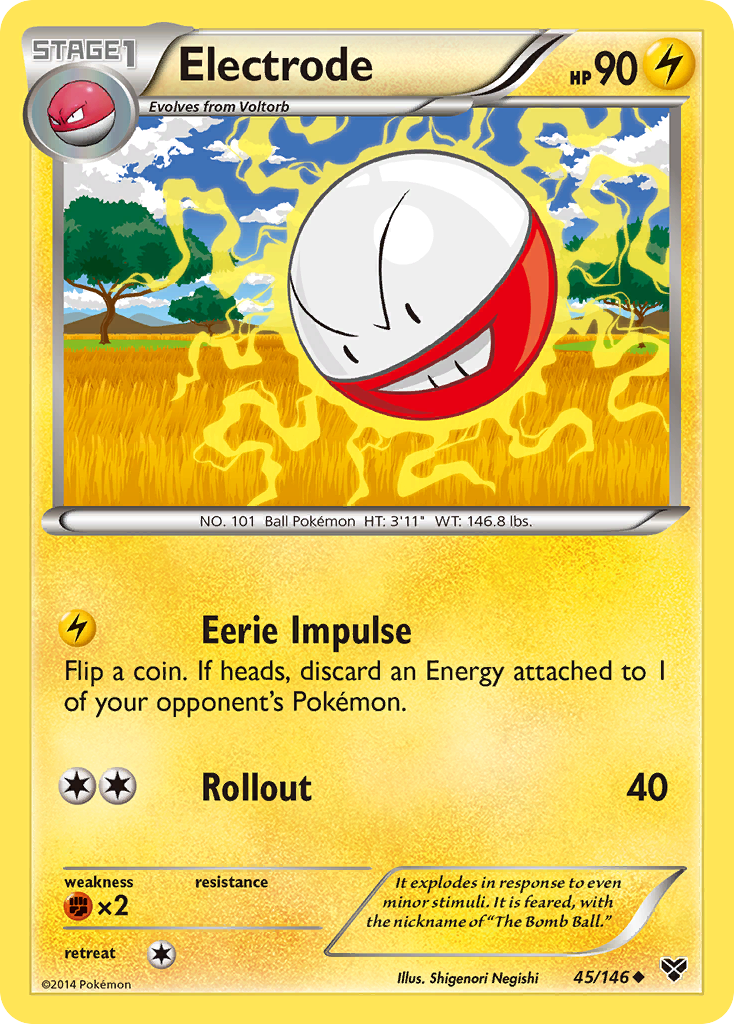 Electrode (45/146) [XY: Base Set] | Nerdhalla Games