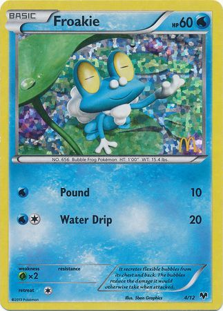 Froakie (4/12) [McDonald's Promos: 2014 Collection] | Nerdhalla Games