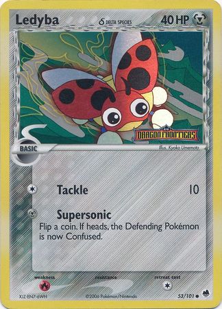 Ledyba (53/101) (Delta Species) (Stamped) [EX: Dragon Frontiers] | Nerdhalla Games