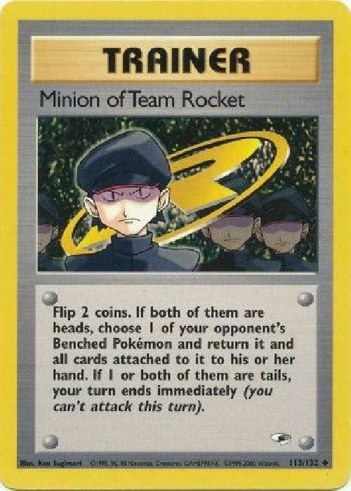 Minion of Team Rocket (113/132) [Gym Heroes Unlimited] | Nerdhalla Games