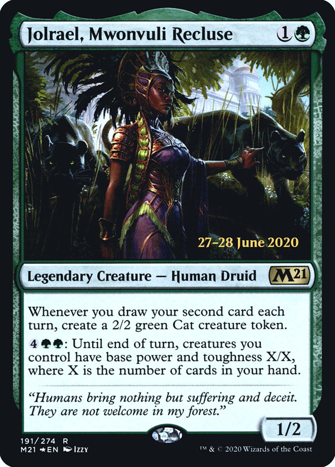 Jolrael, Mwonvuli Recluse  [Core Set 2021 Prerelease Promos] | Nerdhalla Games