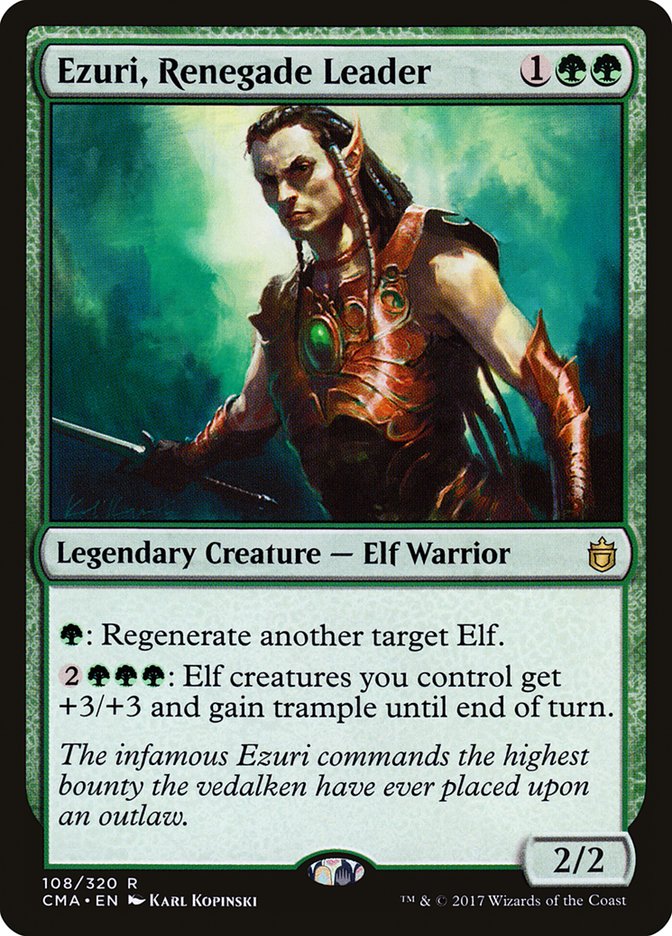 Ezuri, Renegade Leader [Commander Anthology] | Nerdhalla Games