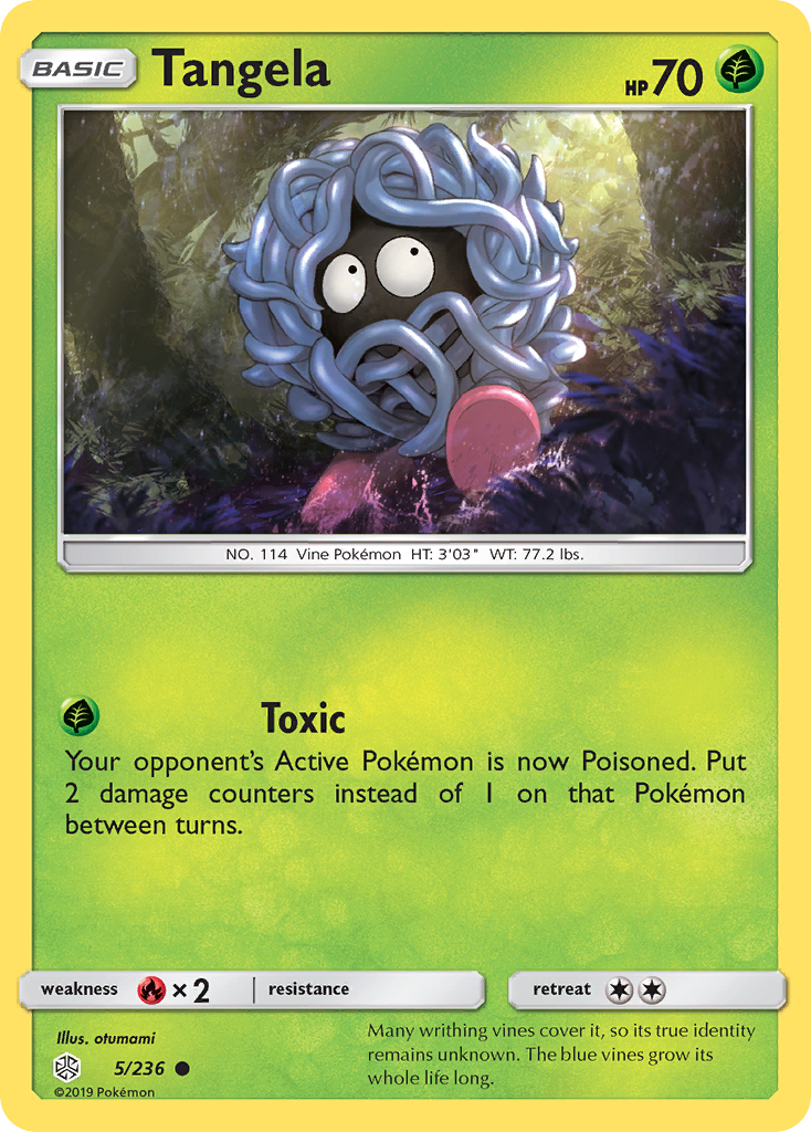 Tangela (5/236) [Sun & Moon: Cosmic Eclipse] | Nerdhalla Games