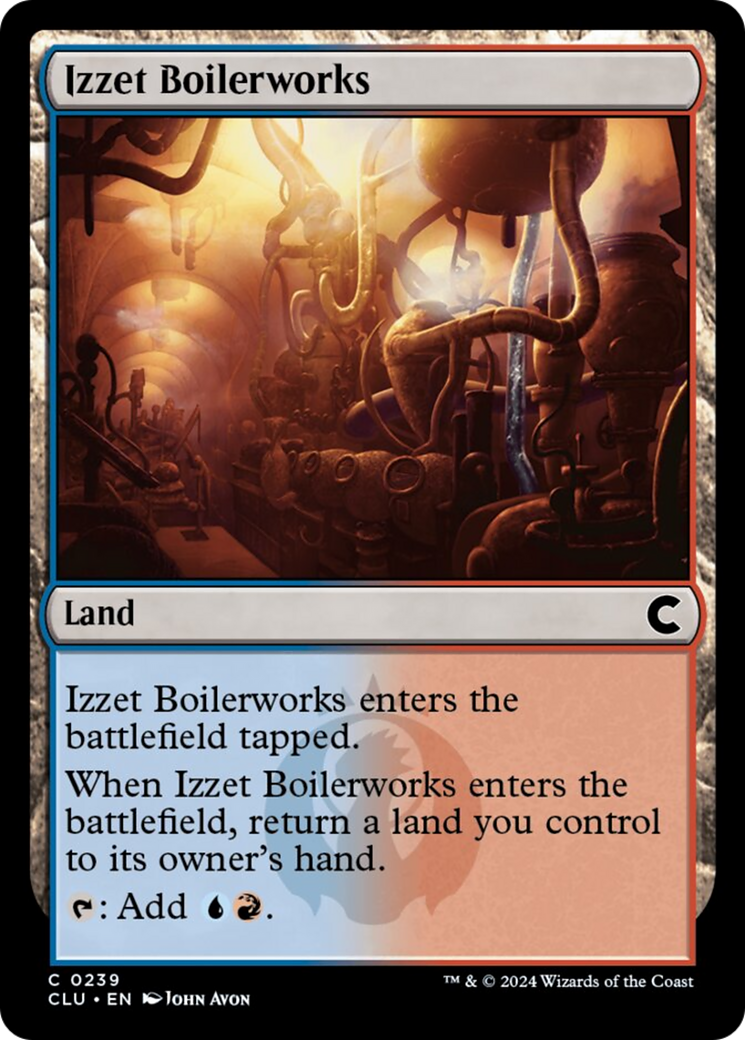 Izzet Boilerworks [Ravnica: Clue Edition] | Nerdhalla Games