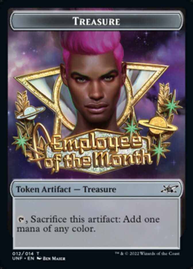 Treasure (012) Token [Unfinity Tokens] | Nerdhalla Games