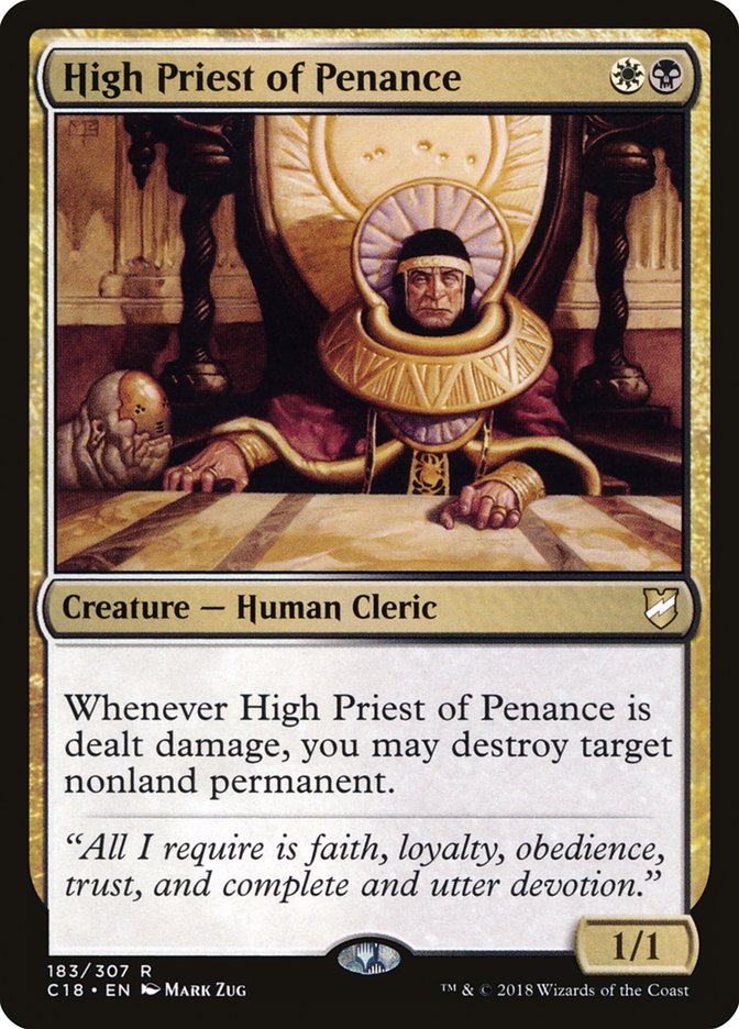 High Priest of Penance [Commander 2018] | Nerdhalla Games