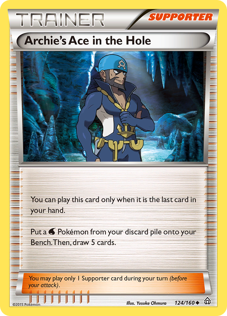 Archie's Ace in the Hole (124/160) [XY: Primal Clash] | Nerdhalla Games