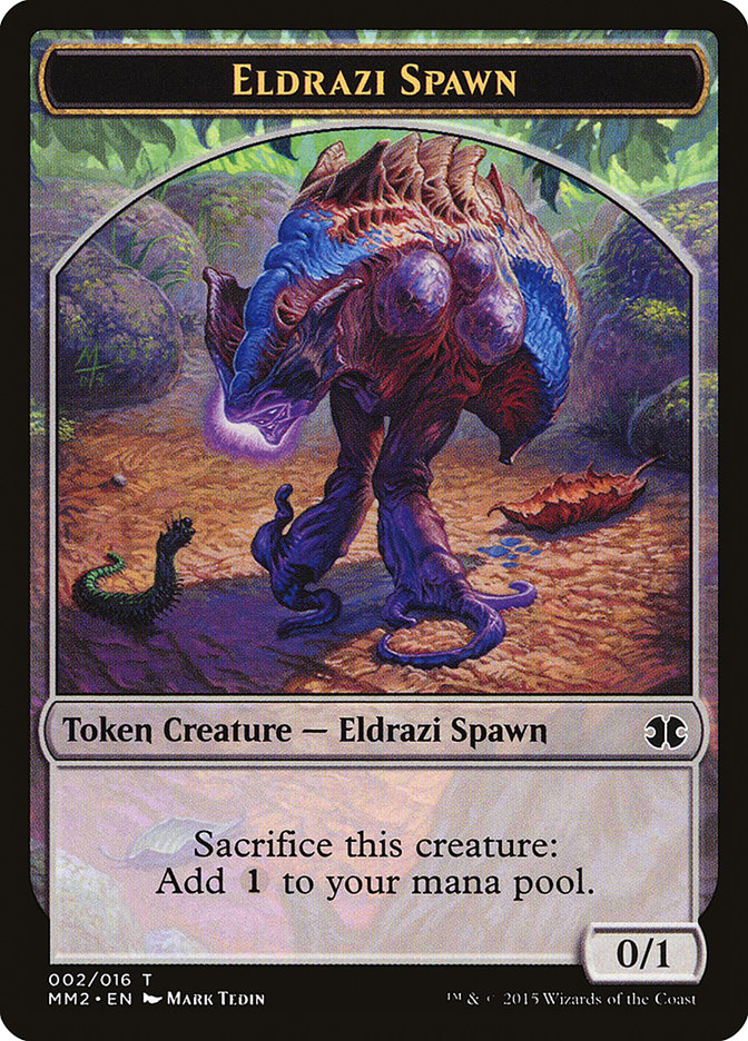 Eldrazi Spawn (002/016) [Modern Masters 2015 Tokens] | Nerdhalla Games